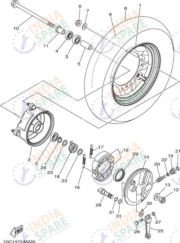 FRONT WHEEL